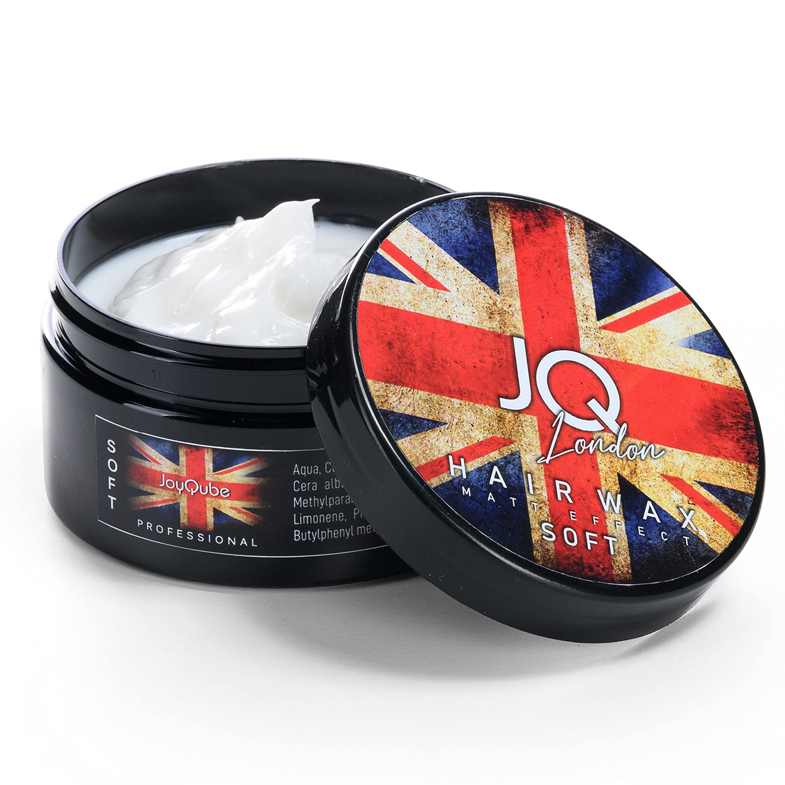  JoyQube Soft Professional Men's Hair Wax - Effetto Matte, Hold Medio, Profumo Shaping, Nessun Olio Greasoso e Sporco - 