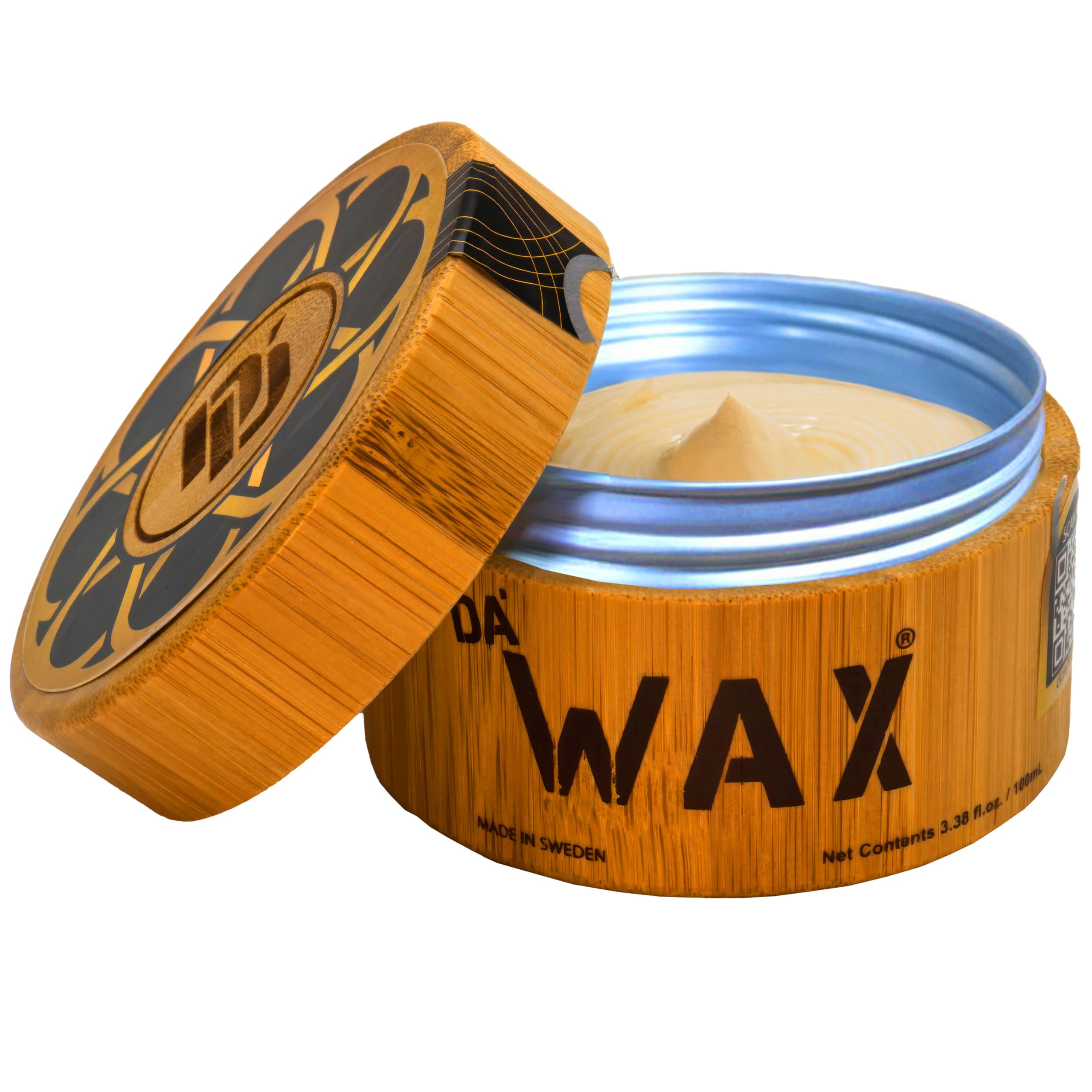 Da'Dude Da Wax Men's Matte Hair Wax - Forte Fixazione e Volume, Wax Maschile Volumizzante, Sostanze Ecologgiche, 100 ml